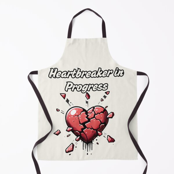 Item preview, Heartbreaker in Progress - Heartbreak Love Pun - Dynamic breaking Heart designed and sold by Dantin.