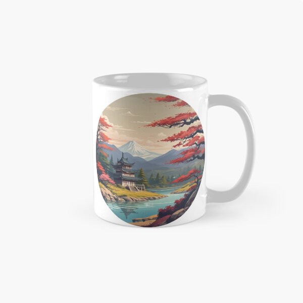 Item preview, Japan landscape designed and sold by Only Good Vibes.