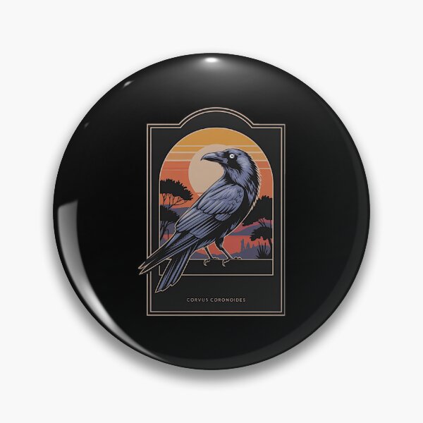 Artikelvorschau, Australischer Rabe - Corvus Coronoides entworfen und verkauft von GRABAPSHOP.