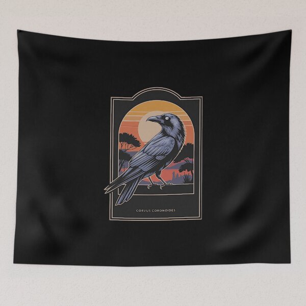 Item preview, Cuervo australiano - Corvus coronoide designed and sold by GRABAPSHOP.