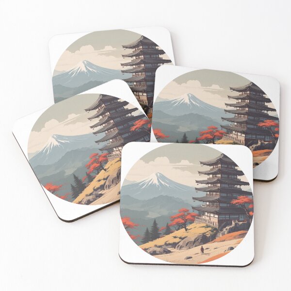 Item preview, Japan landscape designed and sold by Only Good Vibes.