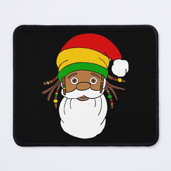 Item preview, Rasta Santa Claus Christmas Jamaican Patois designed and sold by HotHibiscus.