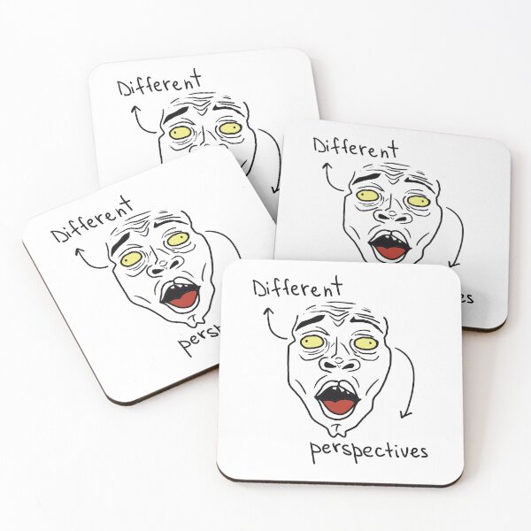 Item preview, Caricature face with cross eyes designed and sold by VladdissH.