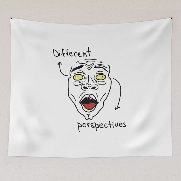 Item preview, Caricature face with cross eyes designed and sold by VladdissH.