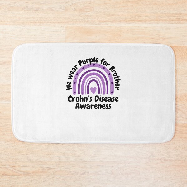 Item preview, Crohn's Disease awareness We Wear purple for brother designed and sold by snowry.