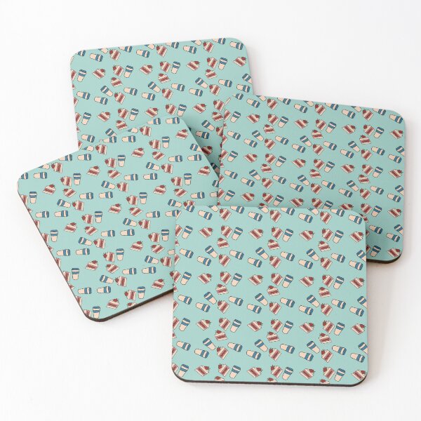 Item preview, Coffee and cake designed and sold by Crafty Commoners.