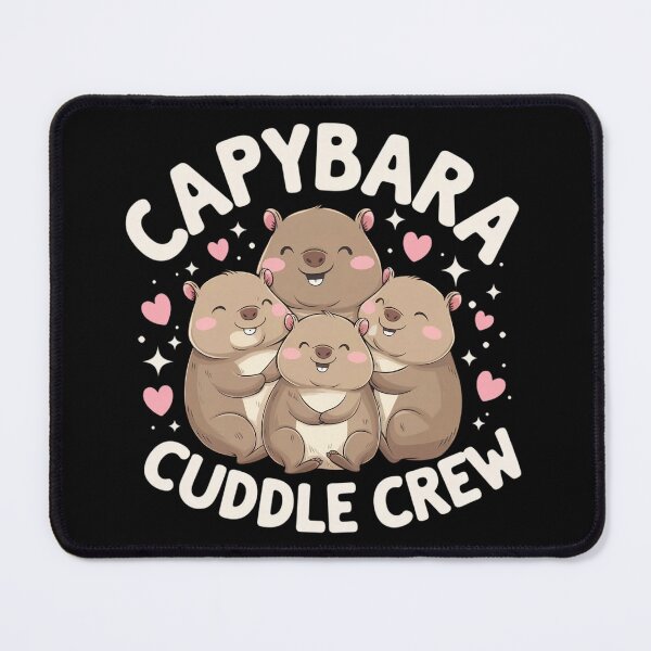 Item preview, Capybara Cuddle Crew - Capybara Valentine designed and sold by MagicWander.