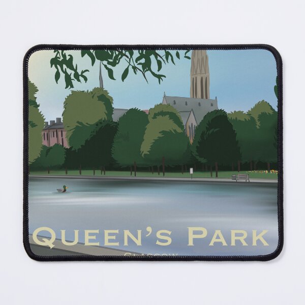 Item preview, Queen's Park designed and sold by Bronwyn Gilgallon Art.