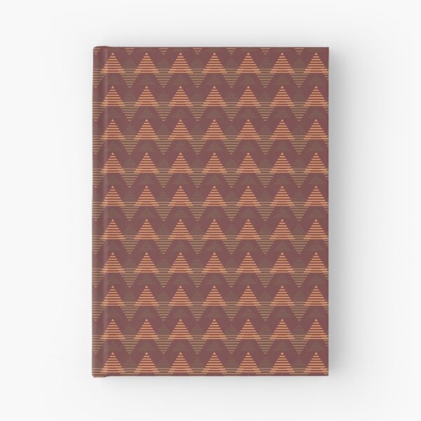 Item preview, Seamless Geometric Triangle Pattern in Warm Earth Tones designed and sold by ANGOON7455.