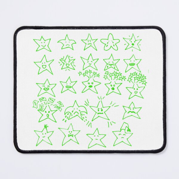 Item preview, Star Emoji Series Neon Green designed and sold by MagentaTwilight.