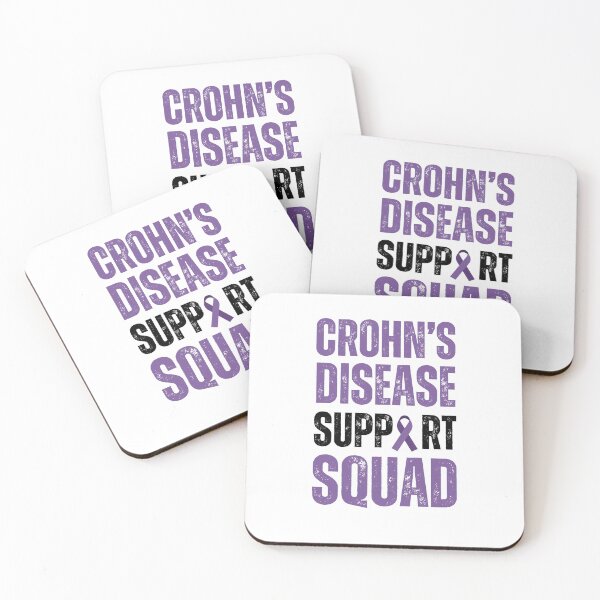 Item preview, Crohn's Disease Awareness Crohn's Disease Support Squad designed and sold by snowry.