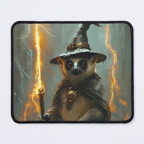 Item preview, Dark Fantasy Animal Lemur designed and sold by RockFireMerch.