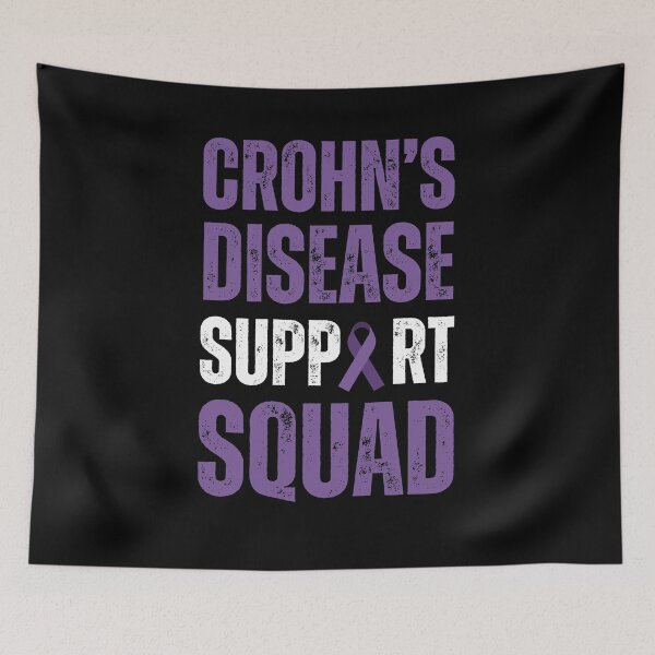 Item preview, Crohn's Disease Support Squad Crohn's Disease Awareness designed and sold by snowry.