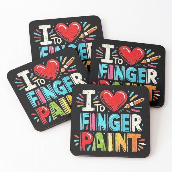 Item preview, I Heart Love To Finger Paint I'm Paint Cute Couple Valentine designed and sold by love3617.