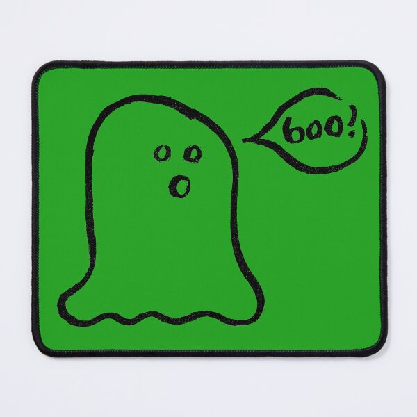 Item preview, Boo Bright Slime Green Ghost designed and sold by MagentaTwilight.