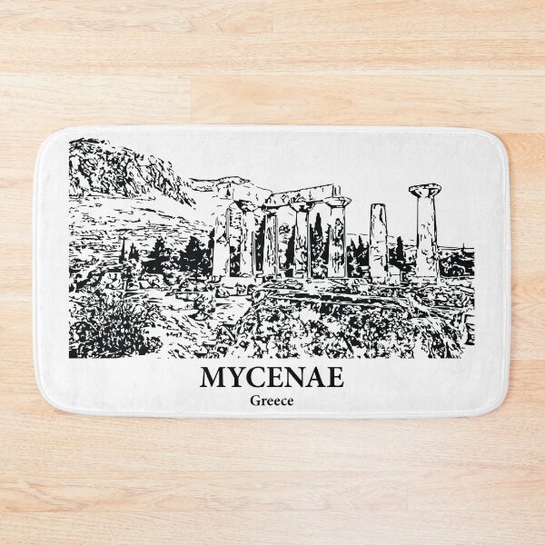 Item preview, Mycenae - Greece designed and sold by Lakeric Cityscapes.