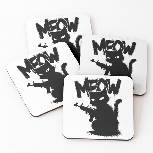 Item preview, MEOW designed and sold by Angry Swan Designs.