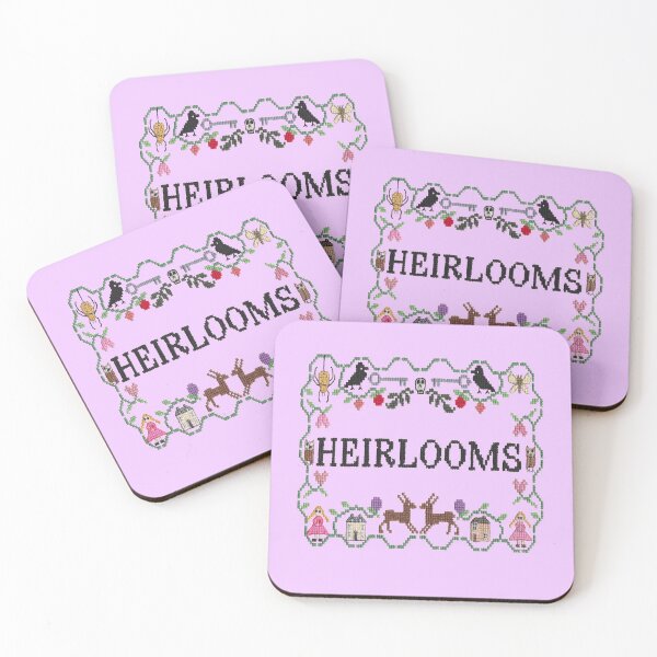 Item preview, Heirlooms animation sampler mauve designed and sold by Heirloomsart.