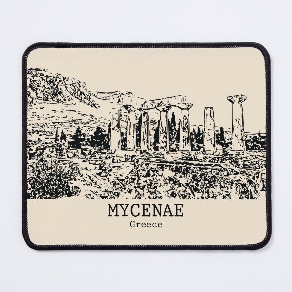 Item preview, Mycenae - Greece designed and sold by Lakeric Cityscapes.