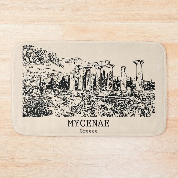 Item preview, Mycenae - Greece designed and sold by Lakeric Cityscapes.