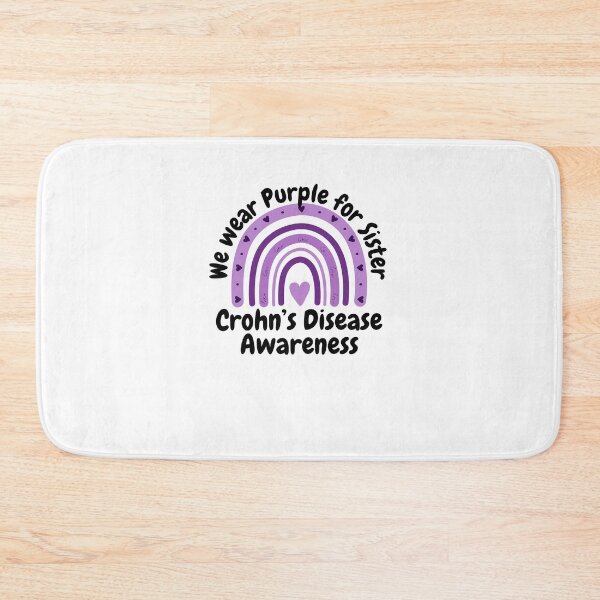 Item preview, Crohn's Disease awareness We Wear purple for Sister designed and sold by snowry.