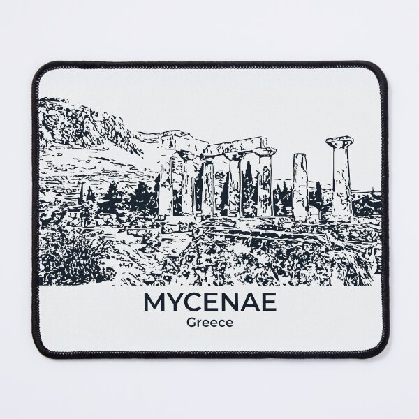 Item preview, Mycenae - Greece designed and sold by Lakeric Cityscapes.