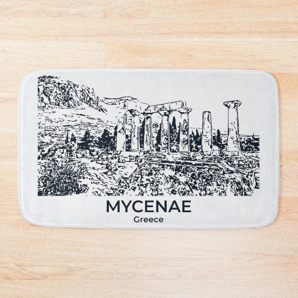 Item preview, Mycenae - Greece designed and sold by Lakeric Cityscapes.