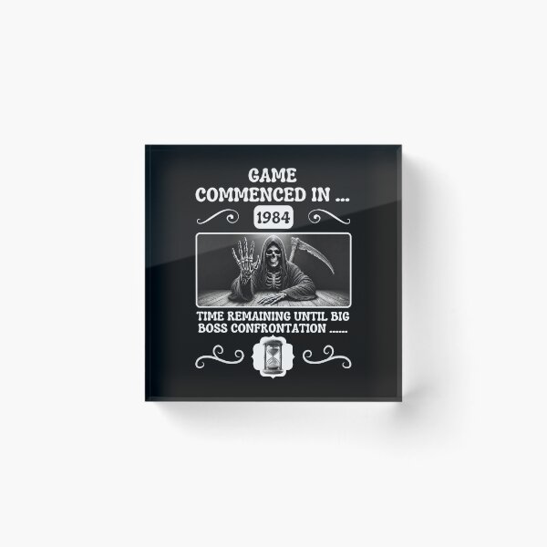 Item preview, Game Commenced In 1984 designed and sold by Manic Merch Designs.