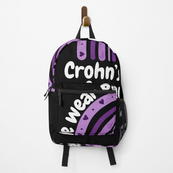 Item preview, We Wear purple for Mom Crohn's Disease awareness cute designed and sold by snowry.
