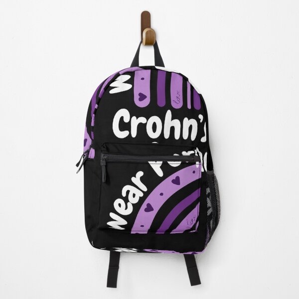 Item preview, We Wear purple for Grandma Crohn's Disease awareness rainbow designed and sold by snowry.