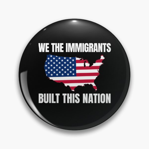 Item preview, We The Immigrants Built This Nation - Support Immigrants designed and sold by HappyArts90.
