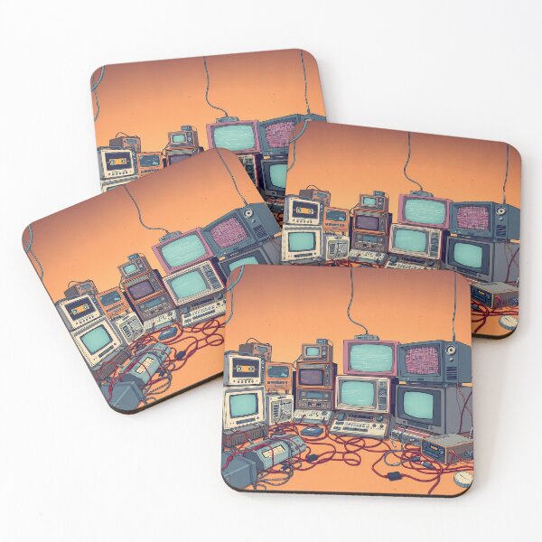 Item preview, Vintage Tech Collage Obsolete Gadgets Retro Electronics Historic designed and sold by ART ATTACK ZONE.
