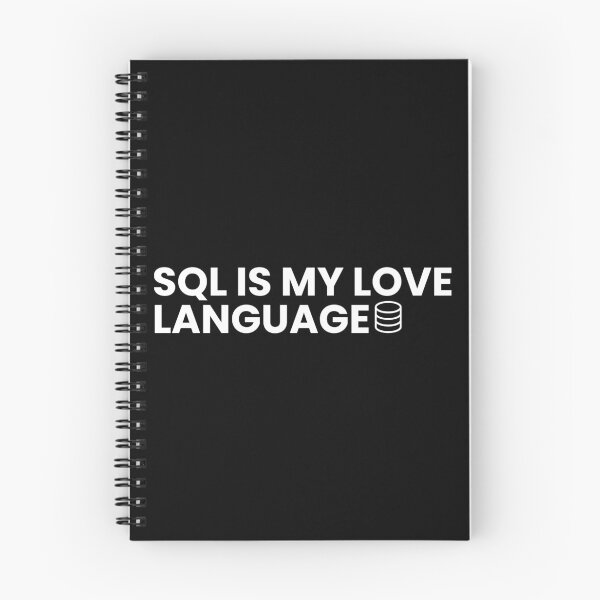 Artikelvorschau, SQL ist meine Liebessprache entworfen und verkauft von T&C Finesse.