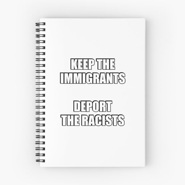 Item preview, Keep the immigrants Deport the racists  - support immigration designed and sold by Inspirationmotivation.