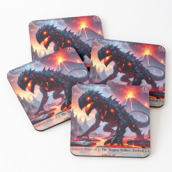Item preview, "Magma Stalker: Drakmor Series #1/8 – Volcanic Beast" designed and sold by KMChronicles.