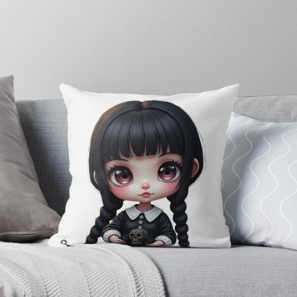 Item preview, Chibi Wednesday Addams designed and sold by EllsLittleStore.