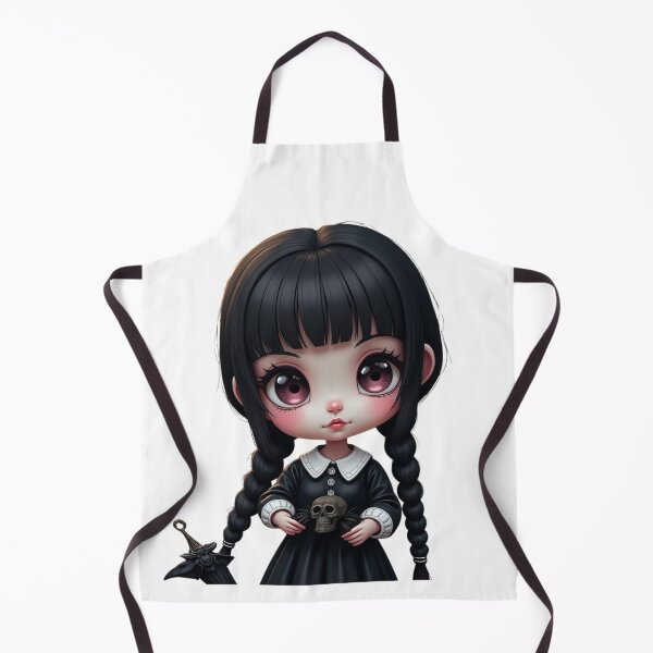 Item preview, Chibi Wednesday Addams designed and sold by EllsLittleStore.