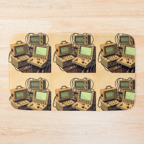 Item preview, Circuits Tech Collage Obsolete Gadgets Retro Electronics Historic designed and sold by ART ATTACK ZONE.