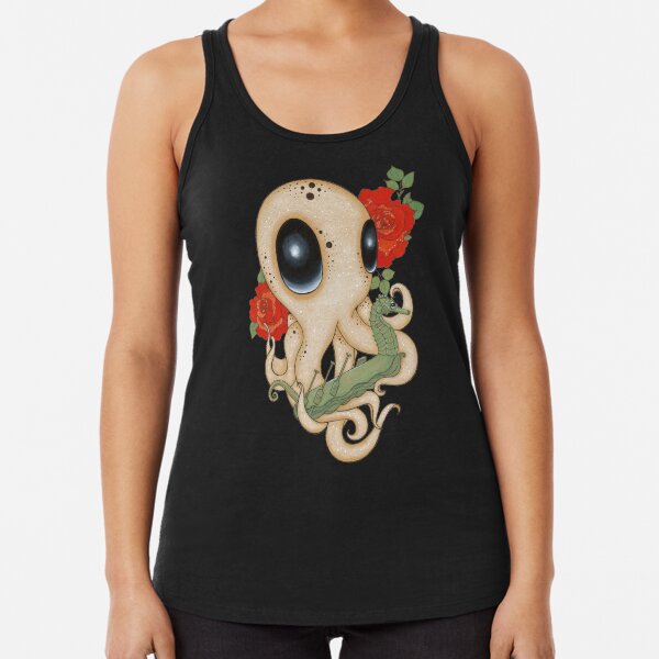 Caught Falling Deep Racerback Tank Top