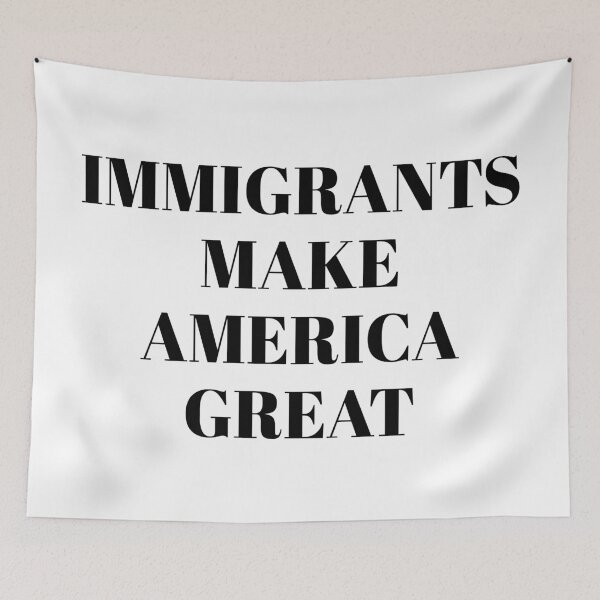 Item preview, Immigrants Make America Great  - support immigration designed and sold by Inspirationmotivation.