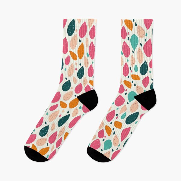 Item preview,  Pattern featuring whimsical foliage and playful drops designed and sold by MiraCleAI.