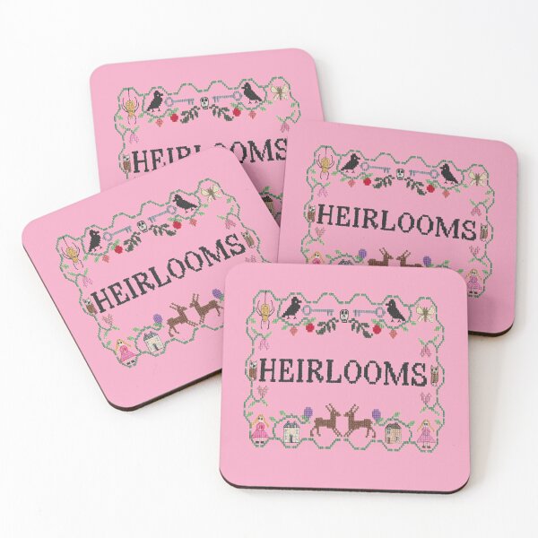 Item preview, Heirlooms animation sampler pink designed and sold by Heirloomsart.