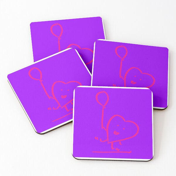 Item preview, Pink Balloon Dance Neon Purple 80s vibe designed and sold by MagentaTwilight.