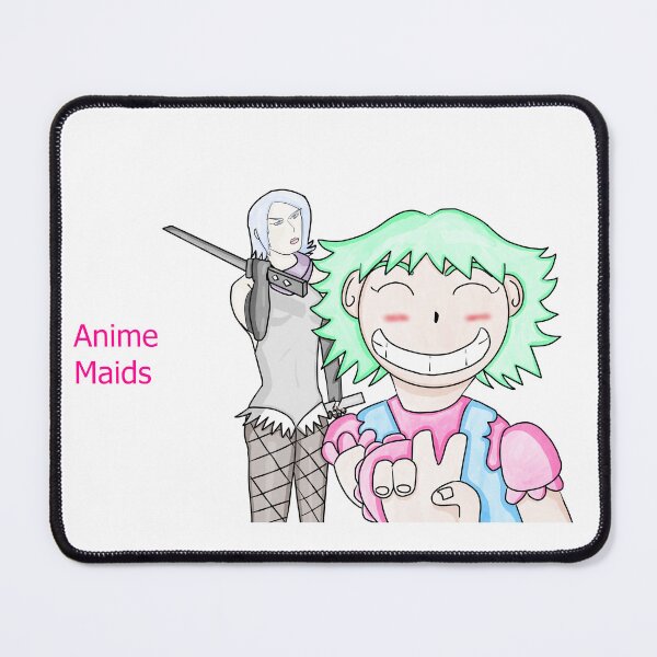 Item preview, Anime Maids Water Color Painting designed and sold by RedEyeWolf.