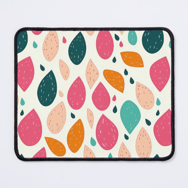 Item preview, Pattern featuring whimsical foliage and playful drops designed and sold by MiraCleAI.