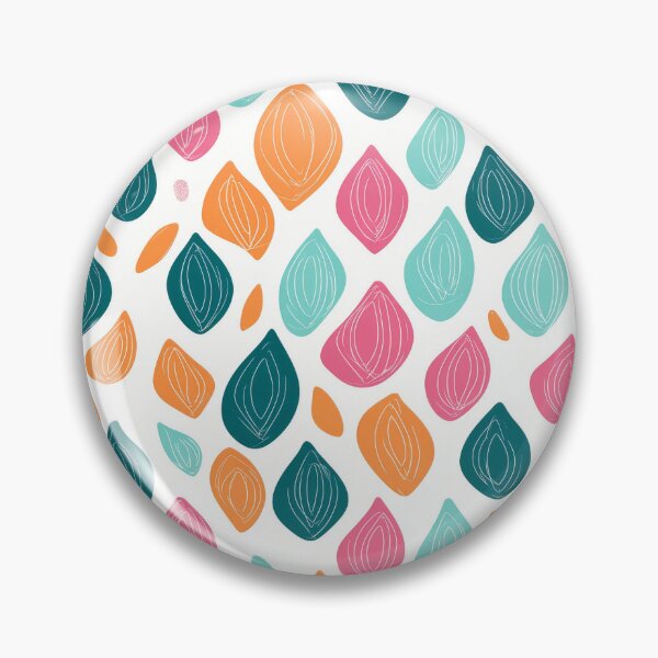 Item preview, Pattern featuring whimsical foliage and playful drops designed and sold by MiraCleAI.