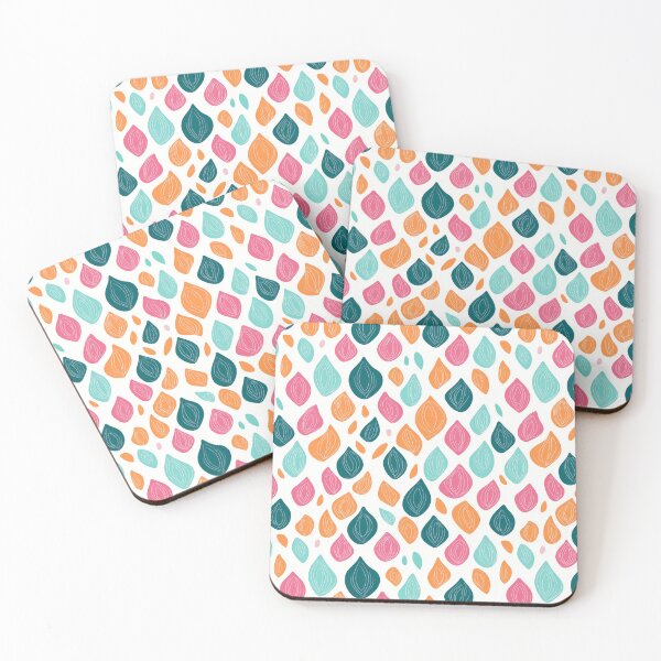 Item preview, Pattern featuring whimsical foliage and playful drops designed and sold by MiraCleAI.