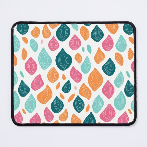 Item preview, Pattern featuring whimsical foliage and playful drops designed and sold by MiraCleAI.