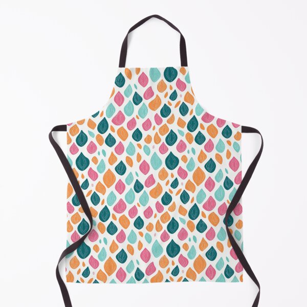 Item preview, Pattern featuring whimsical foliage and playful drops designed and sold by MiraCleAI.
