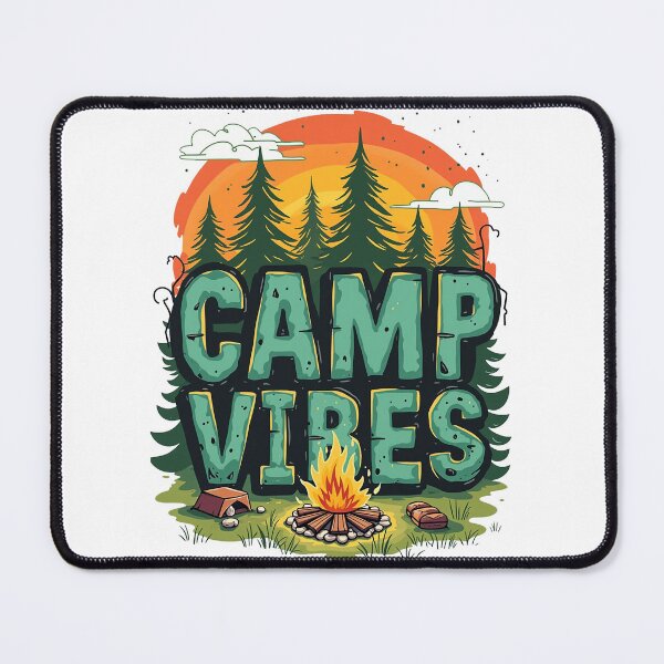 Item preview, camp vibes designed and sold by graphicnew.